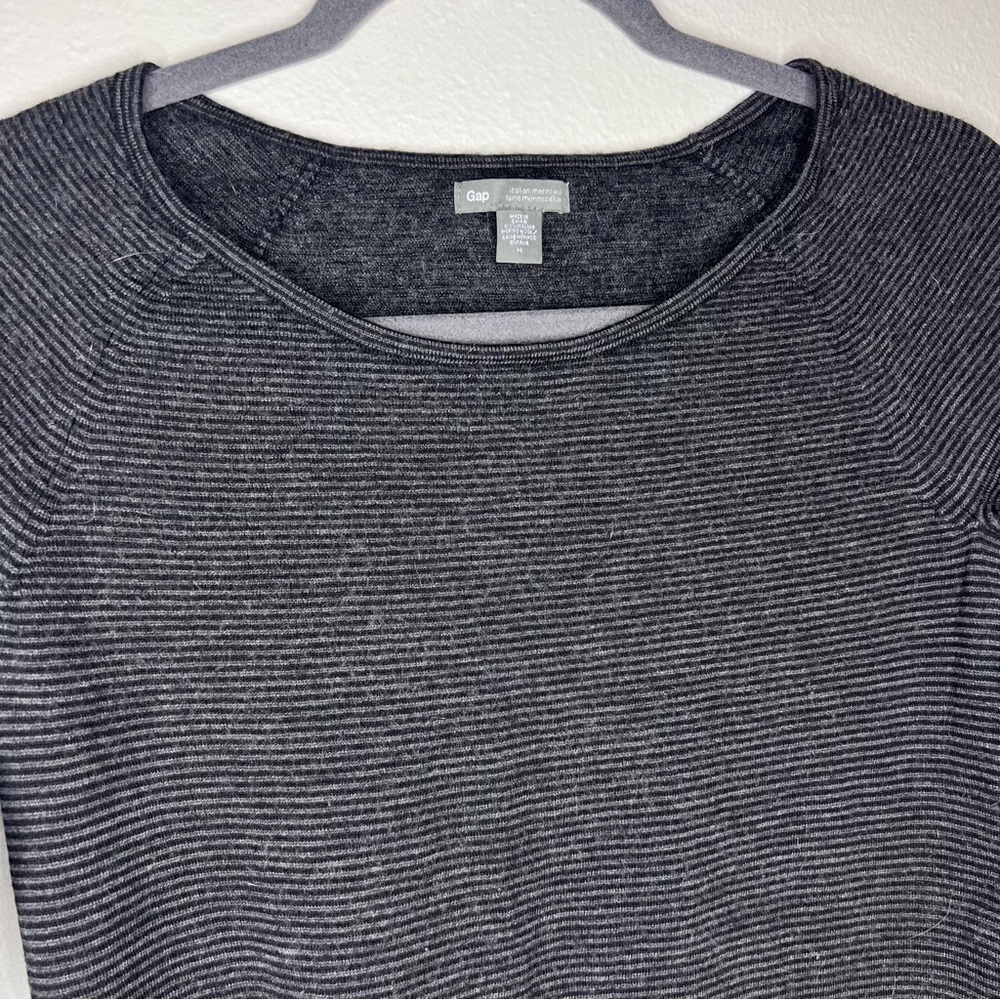 100% Italian Merino Wool Gap Sweater